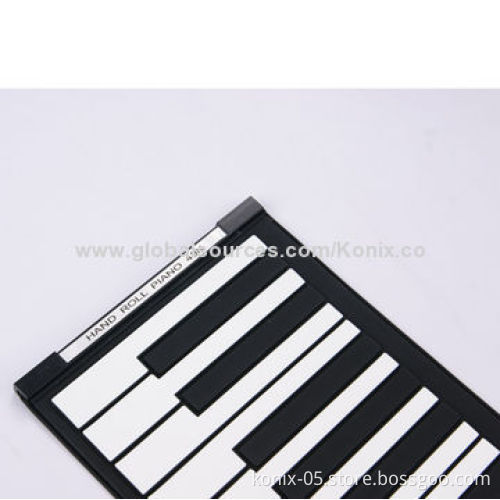 Hot selling silicone digital roll-up piano for kids